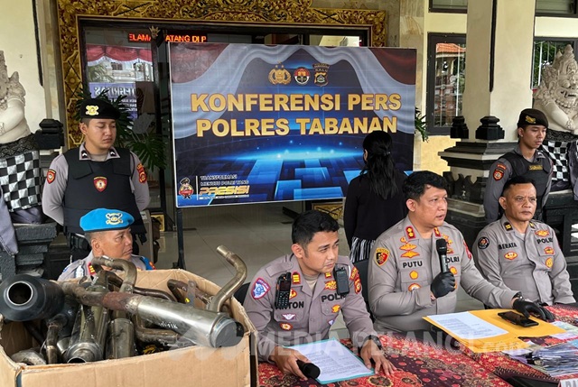 Razia Knalpot Brong di Tabanan, Mayoritas Pelanggar Anak Muda