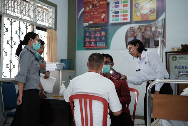 Lapas Tabanan Gelar Pemeriksaan Gigi Gratis, Gandeng Puskesmas Tabanan III
