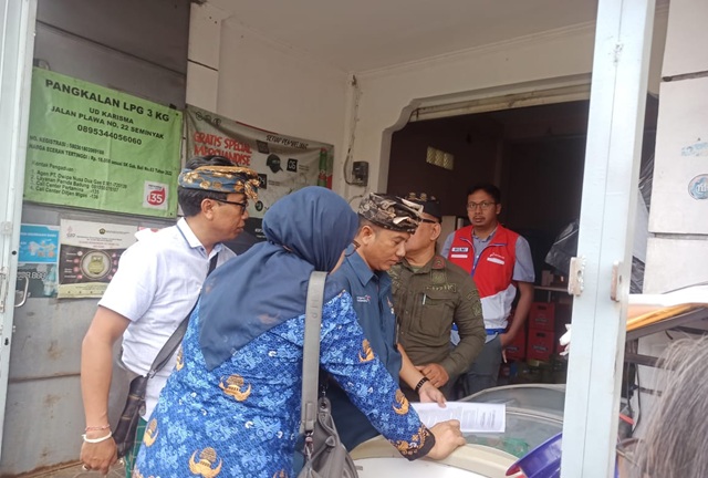 Sidak LPG 3 Kg di Badung: Temuan Pelanggaran Canvassing dan Harga di Atas HET