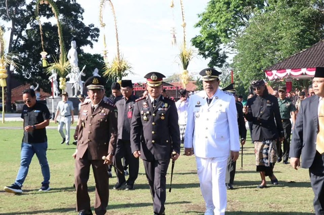 Wakil Bupati Tabanan Hadiri Peringatan ke-79 Hari Bhayangkara