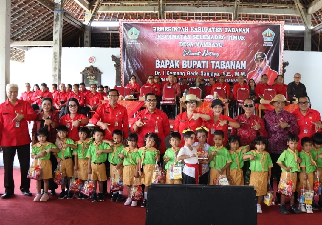 Bungan Desa Sandat: Inovasi Bunda PAUD Tabanan Dukung Wajib Belajar 13 Tahun
