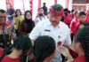 Wabup Dirga Ajak Siswa Terapkan PHBS Sejak Dini