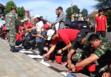Ribuan ASN Warnai Kota Singasana, Trotoar Mengkilap Sambut HUT ke-532 Kota Singasana