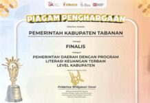 Bungan Desa Antar Tabanan Jadi Finalis Literasi Keuangan Terbaik Bali 2025 Program Bungan Desa