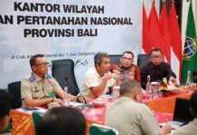 BPN Bali Gelar Pembinaan Tugas dan Fungsi Kantor Pertanahan BPN Bali Gelar Pembinaan Tugas dan Fungsi Kantor Pertanahan