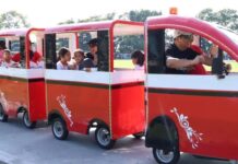 Lapangan Alit Saputra Kini Makin Ramah Anak, Bupati Sanjaya Resmikan Kereta Anak Lapangan Alit Saputra Kini Makin Ramah Anak, Bupati Sanjaya Resmikan Kereta Anak