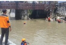 Pria Terseret Arus Saat Mancing di Tukad Badung Pria Terseret Arus Saat Mancing di Tukad Badung