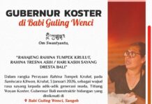 Tumpek Krulut, Gubernur Koster Traktir Makanan Khas Bali Tumpek Krulut, Gubernur Koster Traktir Makanan Khas Bali