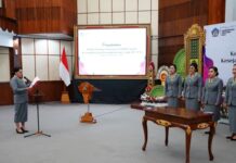 Ny. Seniasih Giri Prasta Kukuhkan Ketua Forum PUSPA se-Bali, Tekankan Pencegahan Kekerasan Perempuan dan Anak Forum PUSPA
