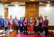 Putri Suastini Koster Dukung Wakili Bali di Putra Putri Pelajar Indonesia 2026 Ketua TP PKK Bali Ni Putri Suastini Koster menerima Rasha Azzahra, siswi SMAS Santo Yoseph Denpasar