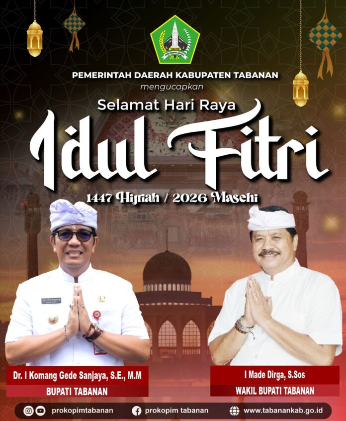 Pemkab Tabanan ajak masyarakat jaga toleransi saat perayaan Idul Fitri”