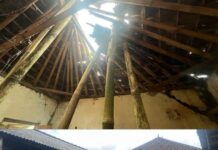 Miris! Rumah Warga Penebel Nyaris Ambruk, Arnawa Turun Tangan Cari Bantuan Gubernur Ketua DPRD Tabanan I Nyoman Arnawa meninjau rumah rusak milik I Wayan Karem di Banjar Tegayang, Kecamatan Penebel, Kabupaten Tabanan