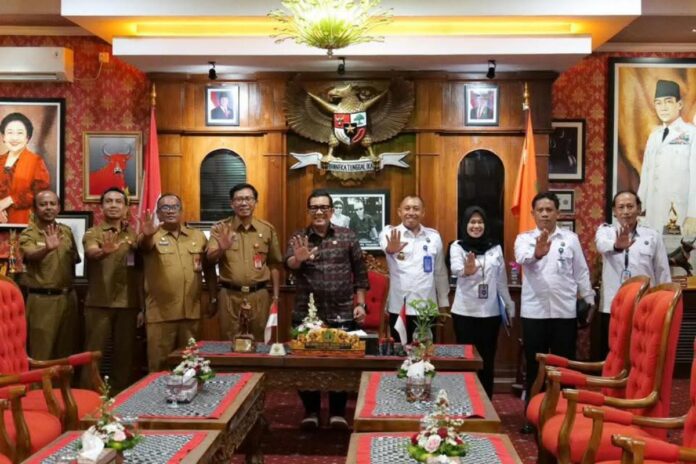 Bupati Tabanan menerima audiensi BNNK Badung