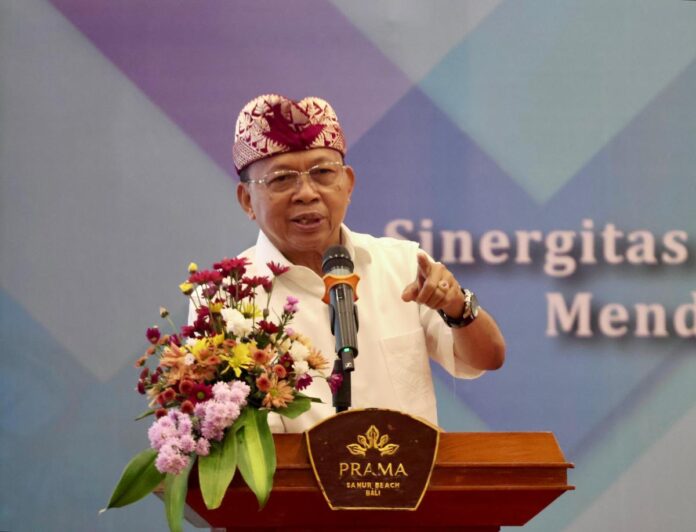 Gubernur Bali Wayan Koster membuka Musyawarah Provinsi XII INKINDO Bali di Sanur, Denpasar