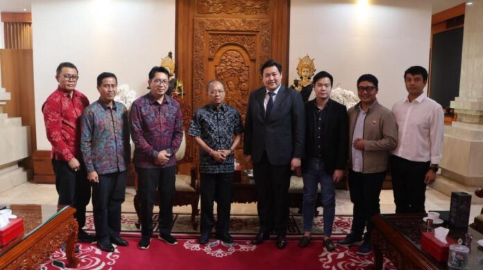 Gubernur Bali Wayan Koster menerima kunjungan Gubernur Siquijor Filipina