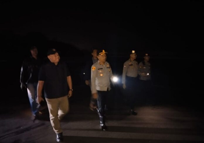 Tim gabungan melakukan pencarian bocah hanyut di Pantai Yeh Gangga Tabanan