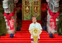 Koster Bangga Generasi Muda Dominasi PKB 2026 Gubernur Bali Wayan Koster membuka Pesta Kesenian Bali (PKB) XLVIII Tahun 2026 di Art Center