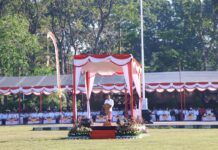 Hari Lahir Pancasila 2026, Koster Ajak Generasi Muda Pegang Teguh Gubernur Bali Wayan Koster memimpin Upacara Hari Lahir Pancasila 2026 di Lapangan Niti Mandala Renon, Denpasar.