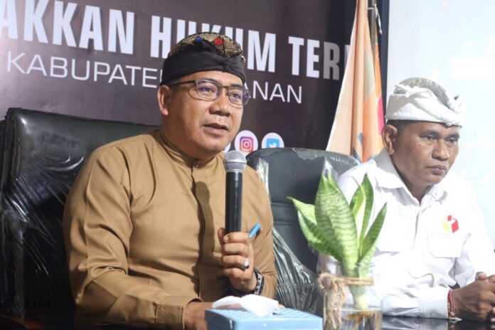 Koordinator Divisi Penanganan Pelanggaran dan Data Informasi Bawaslu Provinsi Bali, I Wayan Wirka,