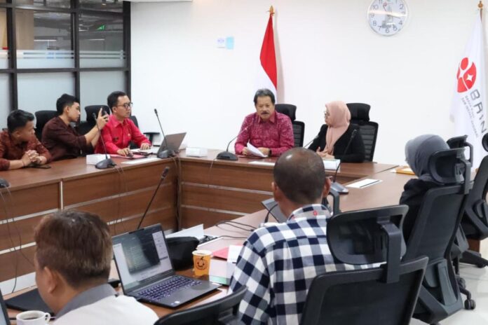 Wakil Bupati Tabanan I Made Dirga melakukan konsultasi dengan BRIN di Jakarta terkait pengembangan inovasi dan teknologi pengelolaan sampah berkelanjutan