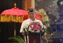 Koster: Bali Tak Bisa Terus Bergantung pada Pariwisata, Sektor Energi Jadi Mesin Ekonomi Baru Gubernur Bali Wayan Koster menjadi keynote speaker pada Maritime Safety International Conference (MASTIC) 2026 di Badung.