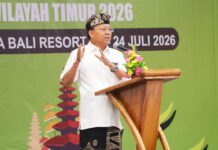 Koster Paparkan Strategi Amankan Pertanian Bali, Alih Fungsi Lahan 700 Hektare per Tahun Jadi Sorotan Gubernur Bali Wayan Koster memaparkan strategi integrasi pertanian dan pariwisata untuk menjaga lahan produktif, meningkatkan kesejahteraan petani, dan mendukung pembangunan berkelanjutan di Bali.