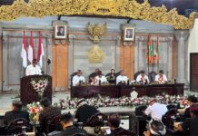 DPRD Tabanan Dorong Perda Perumahan dan Lingkungan Hidup, Fondasi Pembangunan Berkelanjutan 2026–2046 Ketua Pansus I DPRD Tabanan I Wayan Lara menyampaikan laporan pembahasan Ranperda RP3KP dan Perlindungan Lingkungan Hidup dalam Rapat Paripurna DPRD Kabupaten Tabanan