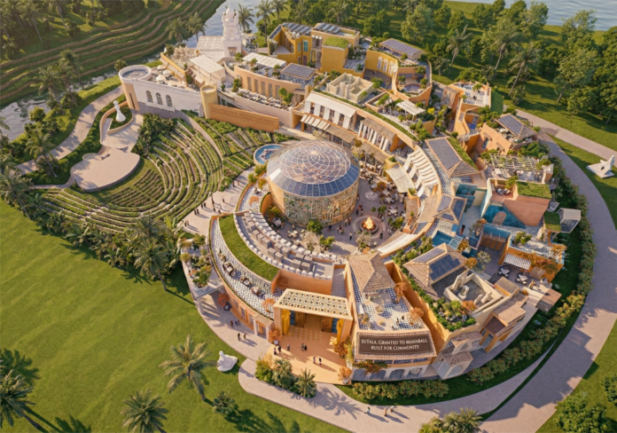 Sutala Market di Nuanu Creative City Bali sebagai destinasi kuliner dan lifestyle baru bertaraf internasional.