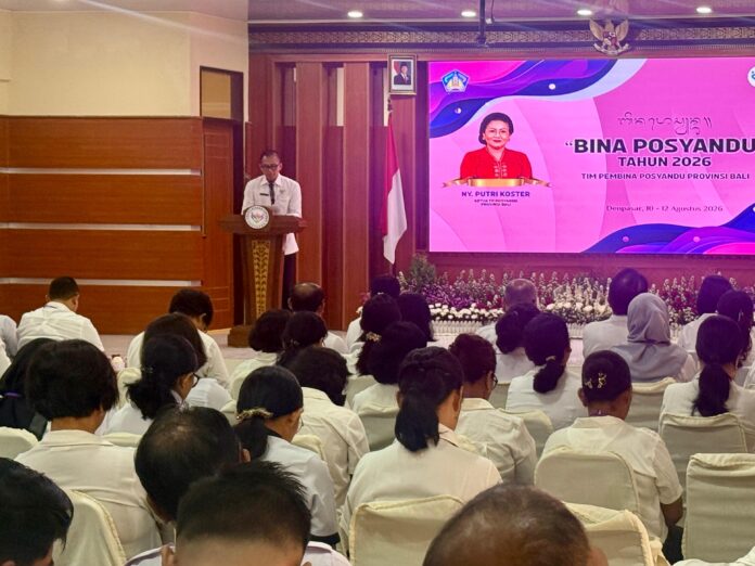 I Made Dwi Dewata membuka Pelatihan Posyandu ke-10 yang diikuti 111 kader Posyandu Kabupaten Buleleng di Bapelkes Provinsi Bali