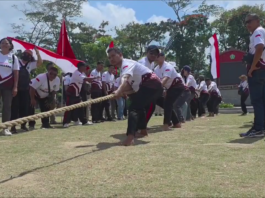 ASN Tabanan Semarakkan HUT RI ke-81 dengan Tarik Tambang dan Lari Karung ASN dan non-ASN Pemerintah Kabupaten Tabanan mengikuti lomba tarik tambang dan lari karung antar-OPD di Lapangan Alit Saputra dalam rangka memeriahkan HUT ke-81 Kemerdekaan Republik Indonesia.