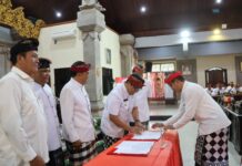 Bupati Sanjaya dan DPRD Tabanan Sepakati KUA-PPAS 2027 Bupati Tabanan I Komang Gede Sanjaya bersama jajaran DPRD Tabanan dalam kesepakatan KUA-PPAS APBD Tahun Anggaran 2027