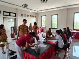 CKG Tabanan Layani 1.864 Pegawai, Hipertensi Jadi Faktor Risiko Terbanyak Cek Kesehatan Gratis pegawai Pemkab Tabanan