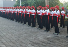 55 Capaska Tabanan Digembleng di Rindam IX/Udayana Jelang HUT RI ke-81 Calon Paskibraka Tabanan mengikuti latihan fisik dan pembentukan disiplin di Rindam IX/Udayana menjelang upacara HUT ke-81 Kemerdekaan RI