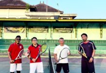 Fun Match Tennis Kemerdekaan HUT RI ke-81 di Gianyar Meriah Fun Match Tennis Kemerdekaan HUT RI ke-81 di Lapangan Tenis Sathya Buana Gianyar