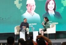 Gubernur Koster Dorong Pindar di Bali Lebih Produktif, Bukan Konsumtif Gubernur Bali Wayan Koster saat menjadi pembicara Fintech Lending Days 2026 di Denpasar