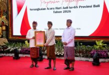 Kopi Robusta Pupuan Tembus Anugerah Bali Swacitta Nugraha 2026 I Nyoman Mika Adiputra mengembangkan Kopi Robusta Pupuan melalui petik merah, honey process dan ekowisata pertanian
