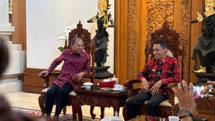Wayan Koster dan Bupati Wakatobi Haliana bahas pariwisata dan produk lokal