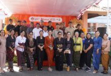 Hari UMKM Nasional 2026 di Bali, GEMBIRA Dorong UMKM Naik Kelas Putri Koster menghadiri Hari UMKM Nasional 2026 di Bali.
