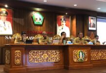 Pemkab Tabanan Siapkan MCSP-RBS 2026, Perkuat Pencegahan Korupsi Berbasis Risiko dan Tata Kelola APBD Sekretaris Daerah Kabupaten Tabanan memimpin Sosialisasi Pedoman MCSP-RBS 2026 di Ruang Rapat Jayaning Singasana sebagai langkah memperkuat pencegahan korupsi dan tata kelola pemerintahan berbasis risiko