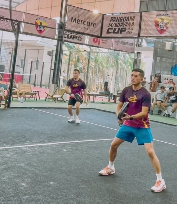 Semifinal Turnamen Padel Piala Pangdam IX Udayana 2026 di Denpasar