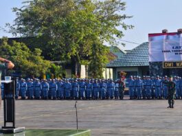 179 Warga Tabanan Ikuti Latihan Bela Negara 2026 Latihan Kader Bela Negara masyarakat Kabupaten Tabanan 2026