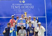 Bali Juara! ATMI Bali A Tekuk Jateng 2-1, Rebut Emas Kejurnas Tenis ATMI 2026 ATMI Bali A juara Kejurnas Tenis Beregu ATMI 2026 di Solo