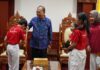 Bina Vokalia Bali bertemu Gubernur Bali Wayan Koster usai juara di kompetisi paduan suara Tokyo 2026