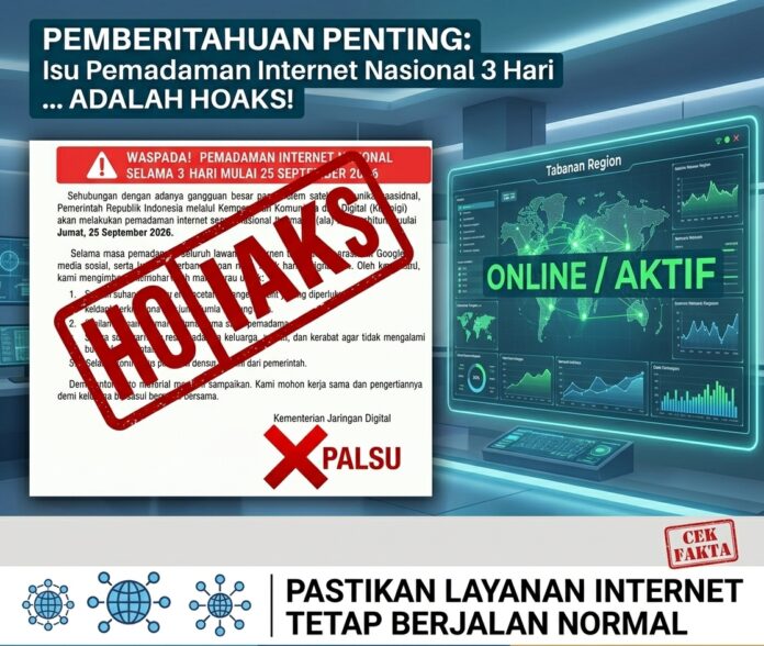 Diskominfo Tabanan imbau masyarakat waspadai hoaks pemadaman internet nasional