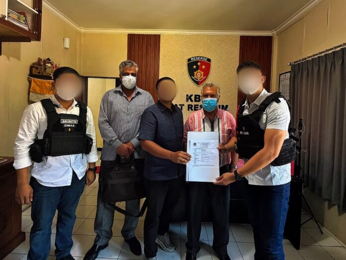 Dua WNA Iran diserahkan Polres Tabanan ke Imigrasi Tabanan
