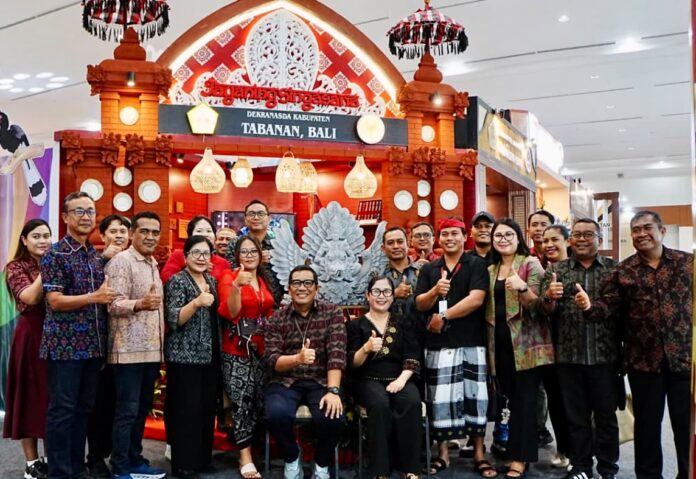 Dekranasda Tabanan tampilkan terakota Pejaten dan kerajinan kulit Marga di Kriyanusa 2026