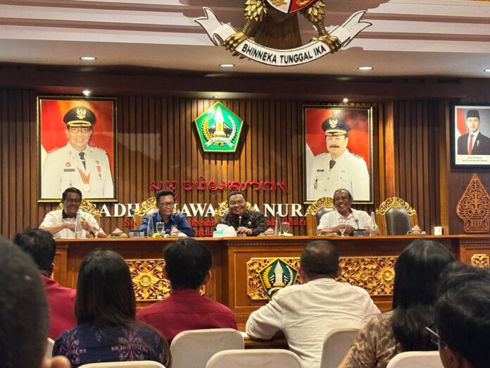 Pelatihan kehumasan OPD yang digelar PWI Kabupaten Tabanan