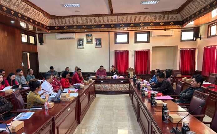 Pansus IV DPRD Tabanan membahas Ranperda Penyelenggaraan SJUT