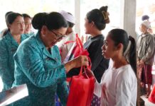 Bergerak dan Berbagi TP PKK Bali Sasar Tiga Desa di Bangli Aksi Sosial Bergerak dan Berbagi TP PKK Provinsi Bali di tiga desa Kabupaten Bangli