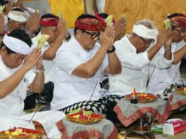 Karya Agung Pura Dalem Bajera Libatkan 832 KK Krama Adat Bupati Tabanan I Komang Gede Sanjaya menghadiri Karya Agung di Pura Dalem Desa Adat Bajera, Selemadeg, yang melibatkan 832 KK krama adat
